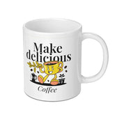 Make Delicious Coffee Mug with Cute Cup Character product type